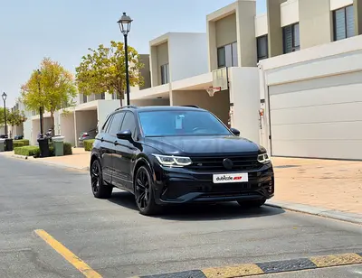 AED 1064/month | 2021 Volkswagen Tiguan R-Line Black Edition | GCC Specs | Ref#508219