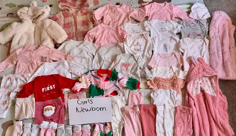 Newborn preloved baby clothes