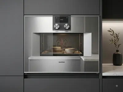 Gaggenau 400 Series BM450110 Built-in Microwave 60cm – Like-New Condition