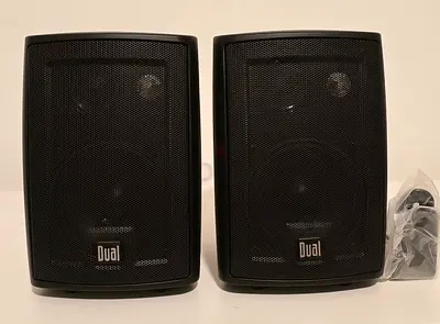 DUAL Wall outdoor surround second zone speakers