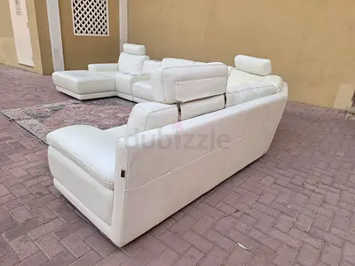 Perfect condition Marina home u Shape sofa leather