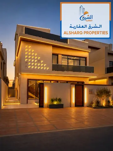Luxury Villa for Sale in Al Helio 2, Ajman | 5 Master Bedrooms | Premium Finishes