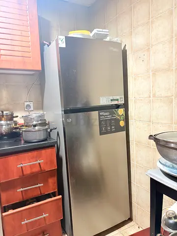 Super General 247L Double Door Fridge - 8 Months Old (Like New)
