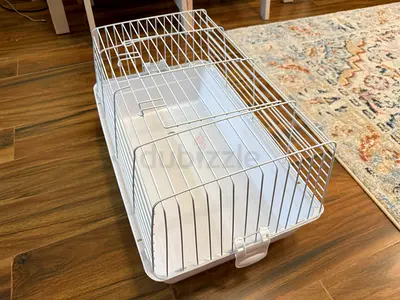 White Wire Pet Cage for Small Animals