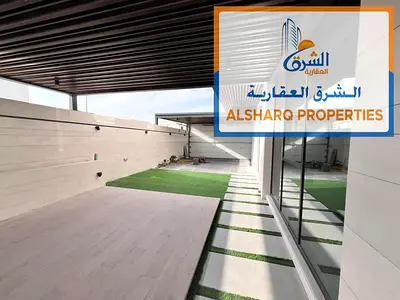 Al Hoshi Sharjah | Independent Villa for Rent | 4 Master Beds | 6 Baths | Outdoor Seating | Waterfall | AED 180K