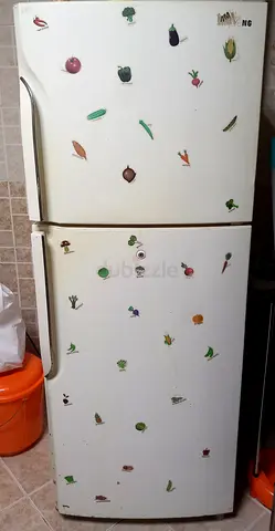 SAMSUNG Used double-door refrigerator - good working condition