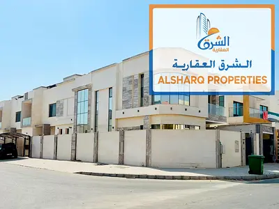 A luxurious corner villa in Al Yasmeen featuring 5 master bedrooms and an area of ​​4,000 sq. ft.; the price is only 130,000, payable in two installme