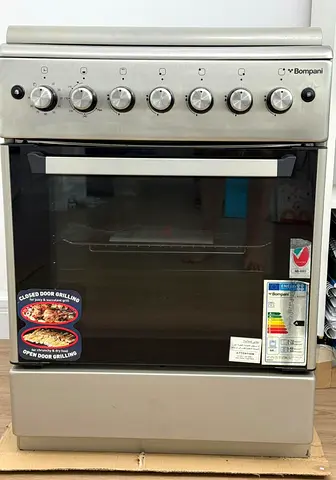 Bompani Gas Cooker for Sale (Pre-owned) - Silver 60x60cm