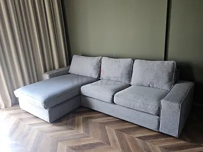 Selling in excellent Condition Ikea _ kivik L shape sofa