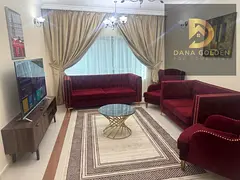 Two bedrooms and three bathrooms with gym and swimming pool for monthly rent in Al Khan