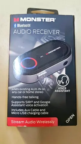 monster audio receiver bluetooth