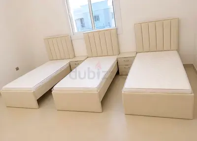 Brand New single size bed with mattress good Quality single bed