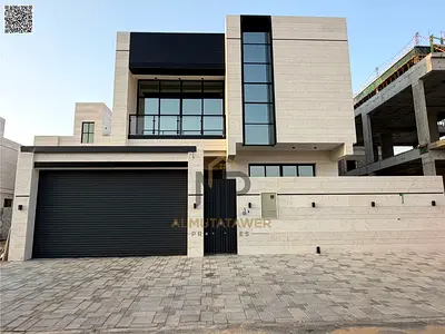 Villa for sale | ajman| al bahia area | 5 master rooms, majlis, hall, maid room, roof| freehold| negotiable price.