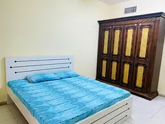 Fully furnished family room with balcony in Ajman