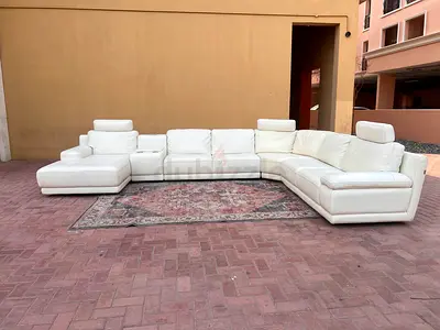 Top end Quality Marina Home U Shape Sofa Pure Leather