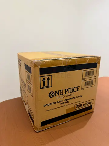 OP-01 ONE PIECE SEALED CASE WAVE 1 BLUE BOTTOM BOOSTER