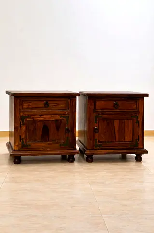 Marina Home Solid Wood Nightstands