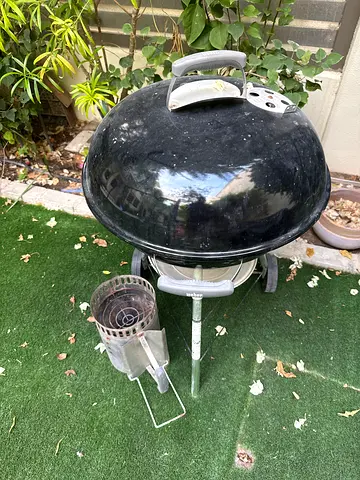 Weber Grill with Chimney Starter - Good Condition