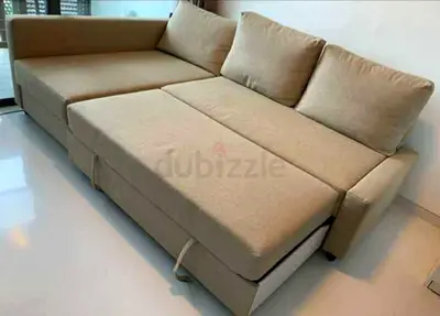 Ikea L shape sofa store cum bed and