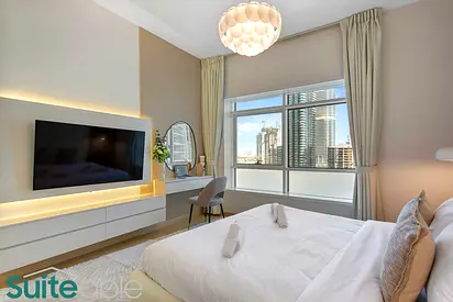1BR in Lake City Tower JLT | Lake View | Near Metro | Sofa Bed | All Bills Included