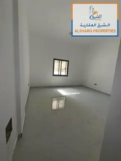 First-occupancy studio for annual rent, spacious and modern, near Ajman Corniche and all services, w