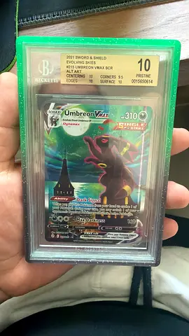 Umbreon Vmax Beckett 10