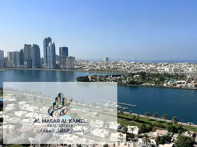 🏡 **For Sale – Luxury Duplex Apartment** 🌊 Unobstructed and stunning views of Khalid Lagoon 📐 Si
