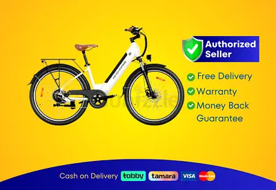 Wind Horse Electric Scooter F2, White | Brand New |  Warranty | FREE  Delivery