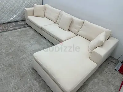 Same like new condition marina home lshape sofa