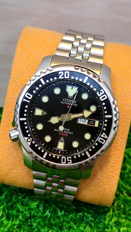 Citizen Automatic Diver 200M Japan made Men's watch(Used) NO BOX NO PAPER