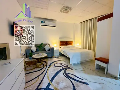 Studio - monthly rent - all inclusive - furnished - clean furniture