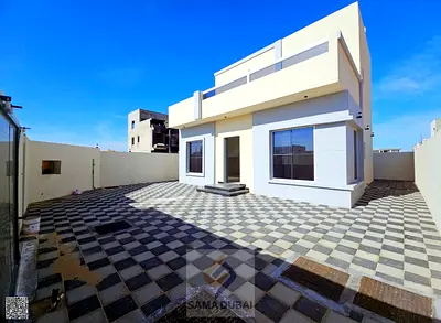 Corner villa for sale, including registration and ownership fees, with the possibility of bank financing for 25 years with no down payment.