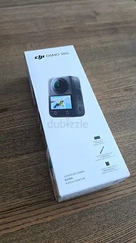 DJI Osmo 360 Action Camera ADVENTURE COMBO — Almost New in Box