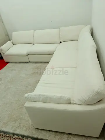 Oc home off white color modular corner sofa