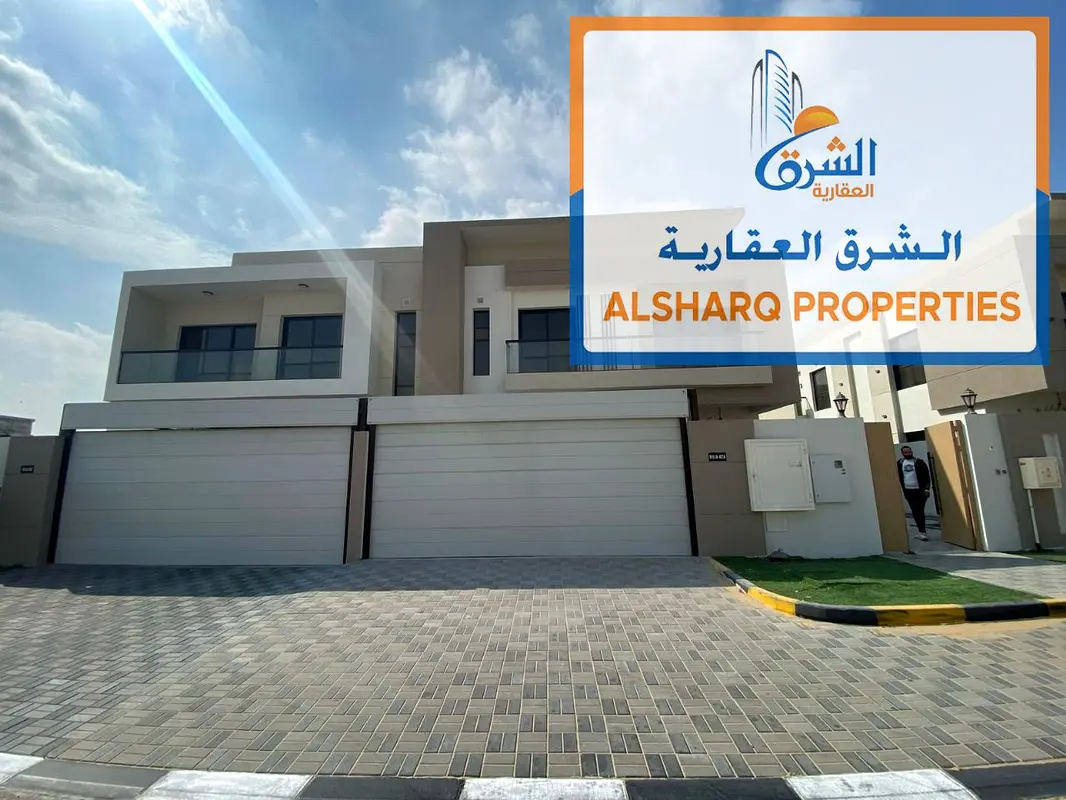 Modern villa with 5 master bedrooms, 6,000 sq ft, in Al Hooshi, Sharjah
