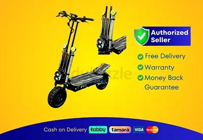 Wind Horse Electric Scooter 3000W120KM Range 85KM Speed, H3 | Brand New |  Warranty | FREE  Delivery