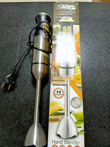 Stainless Steel Hand/Immersion Blender - 150W, Good Condition