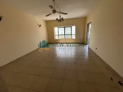 Spacious 2BR in Al Majaz 1, central AC, balcony, free parking inside the building, flexible payments, premium finishing. Annual Rent AED 39,700.