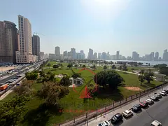 2BR with Balcony & Al Majaz Park View, Family Residence, Spacious Layout, 4 Cheques, Deferred Deposi
