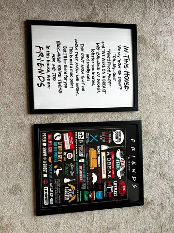 Friends Frame Painting