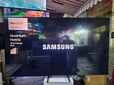 Samsung QN80F 100 inch 4K Neo QLED Vision AI Smart TV (QA100QN80FUXZN same like new in good conditio