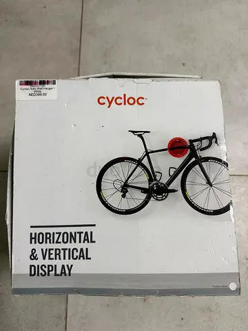 Cycloc Bicycle Wall Display Rack - Horizontal & Vertical (new in box)