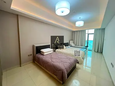 GULFA TOWER_SPACIOUS 3BR WITH MAID ROOM _GYM+POOL+PARKING+GARDEN_OPEM VIEW_FULLY FURNISHED
