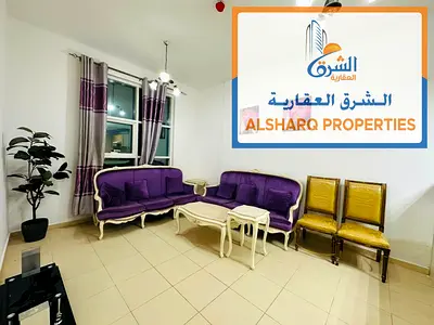 غرفة ماستر_مفروشة_ 2 حمام_تكييف مركزي_باركن مجاني_سهل المخرج للشارقة ودبي