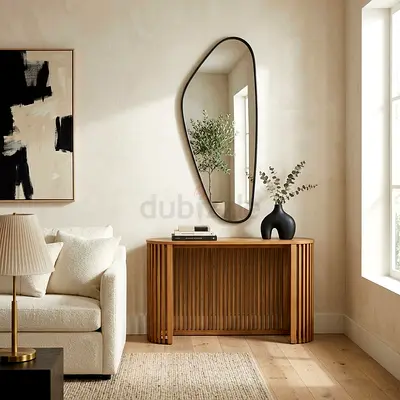 Crate and barrel Peyton Asymmetrical Wall Mirror 126 cm