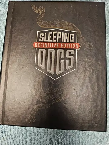 Sleeping Dogs Definitive Edition Artbook & Game Disc - PS4