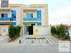 Luxury villa in Al Helio 2, Ajman, ready for immediate occupancy with high-end finishes and spacious