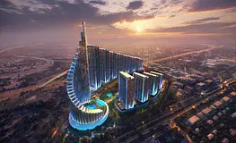 Panoramic Studio_Burj Khalifa & Canal Views_Smart Home Systems_World Class Amenities