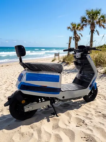 Large electric scooter