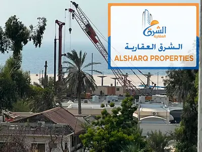 Two-bedroom apartment, one master bedroom, with a spacious and excellent living room and balcony offering a sea view. Features include central air con
